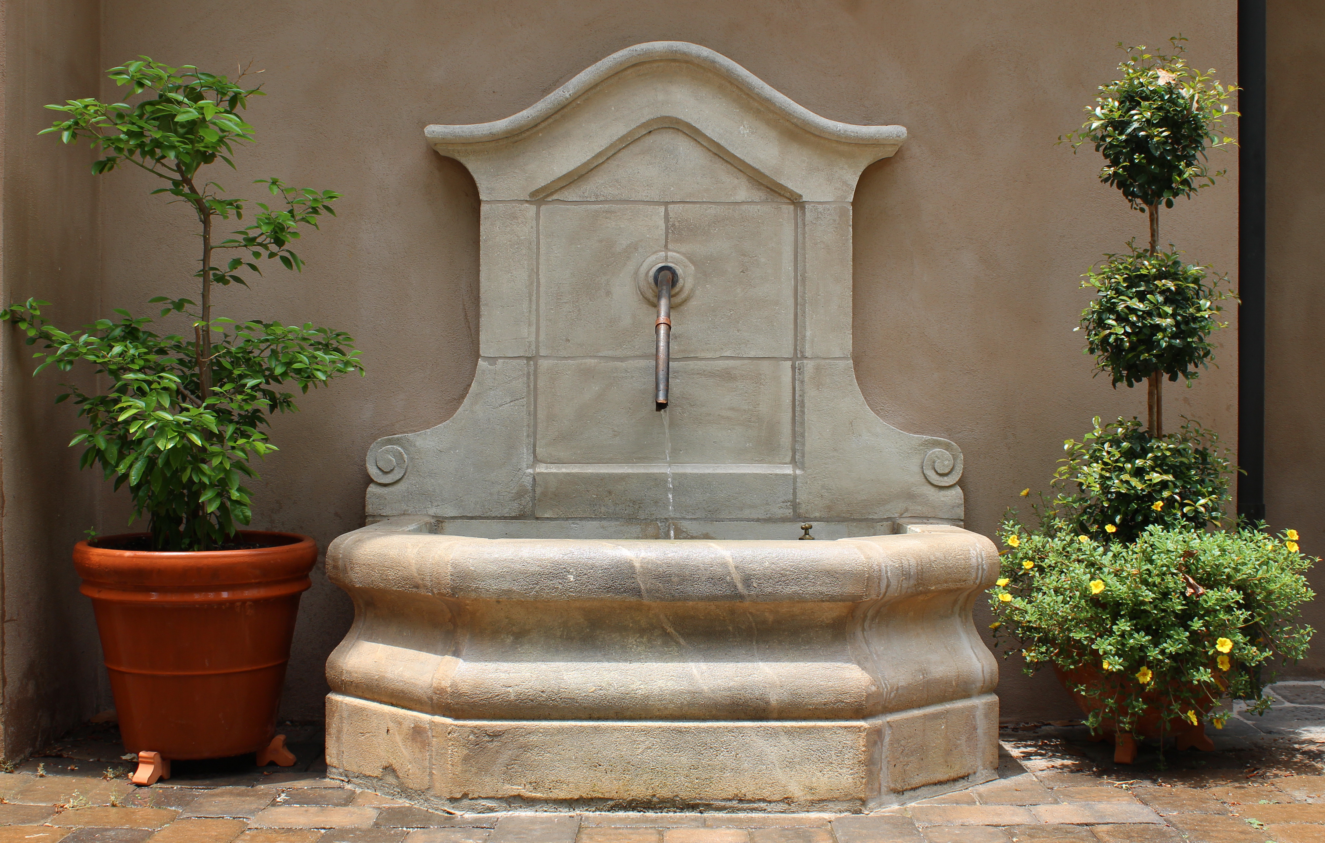 Antique French fountain Provencal